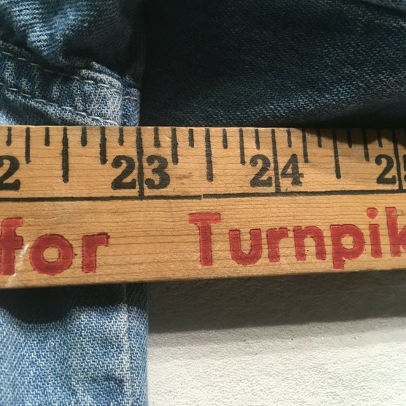 #56 Bobbie Brooks Denim Button-Up Shirt Women's L Short Sleeve Embellished Fall - Picture 5 of 9